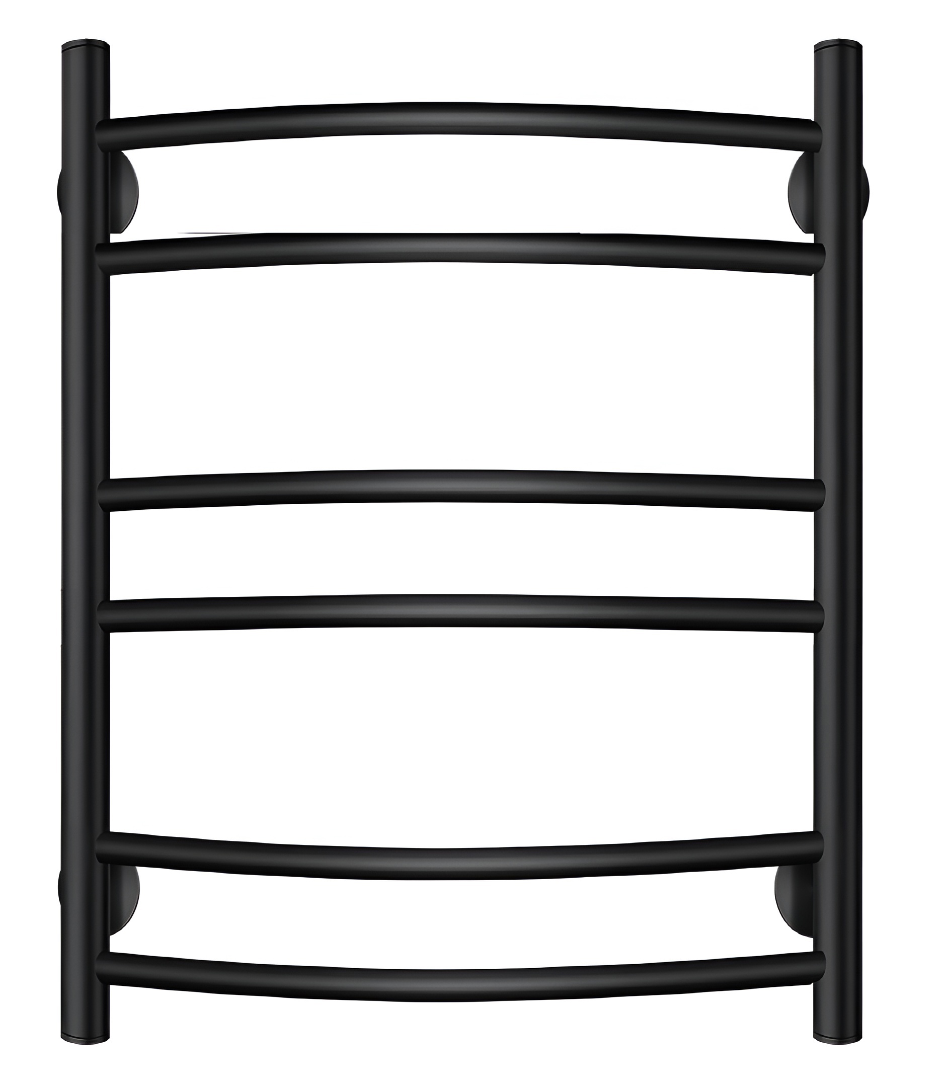 Изображение товара Водяной полотенцесушитель Милан 2 600x600 мм черный матовый SECADO