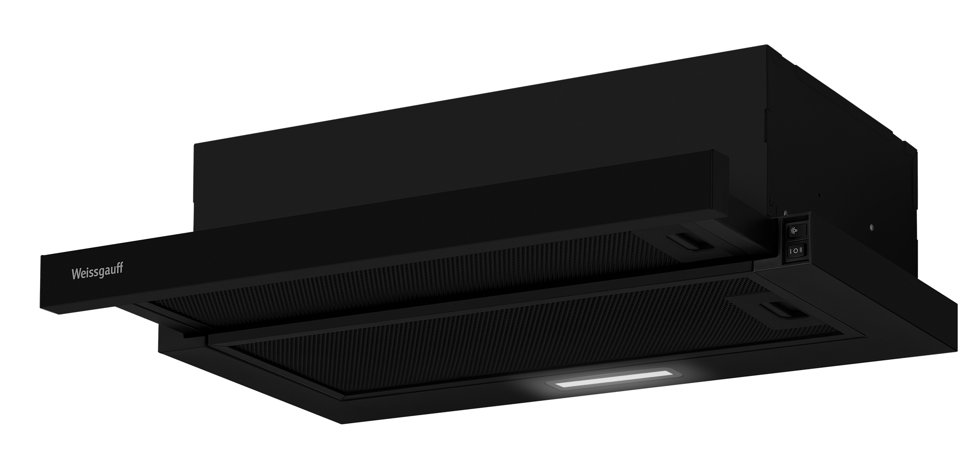 Изображение товара Вытяжка Weissgauff TEL 06 1M BM 60 см черная телескопическая кухня