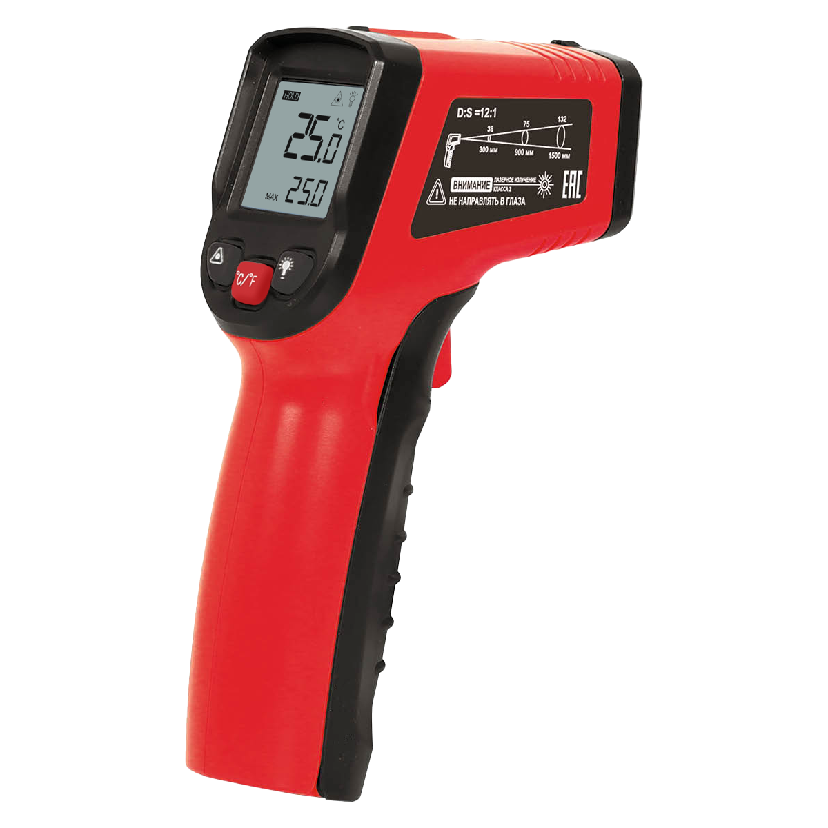 Изображение товара Пирометр RGK PL-7 с поверкой для измерения температуры