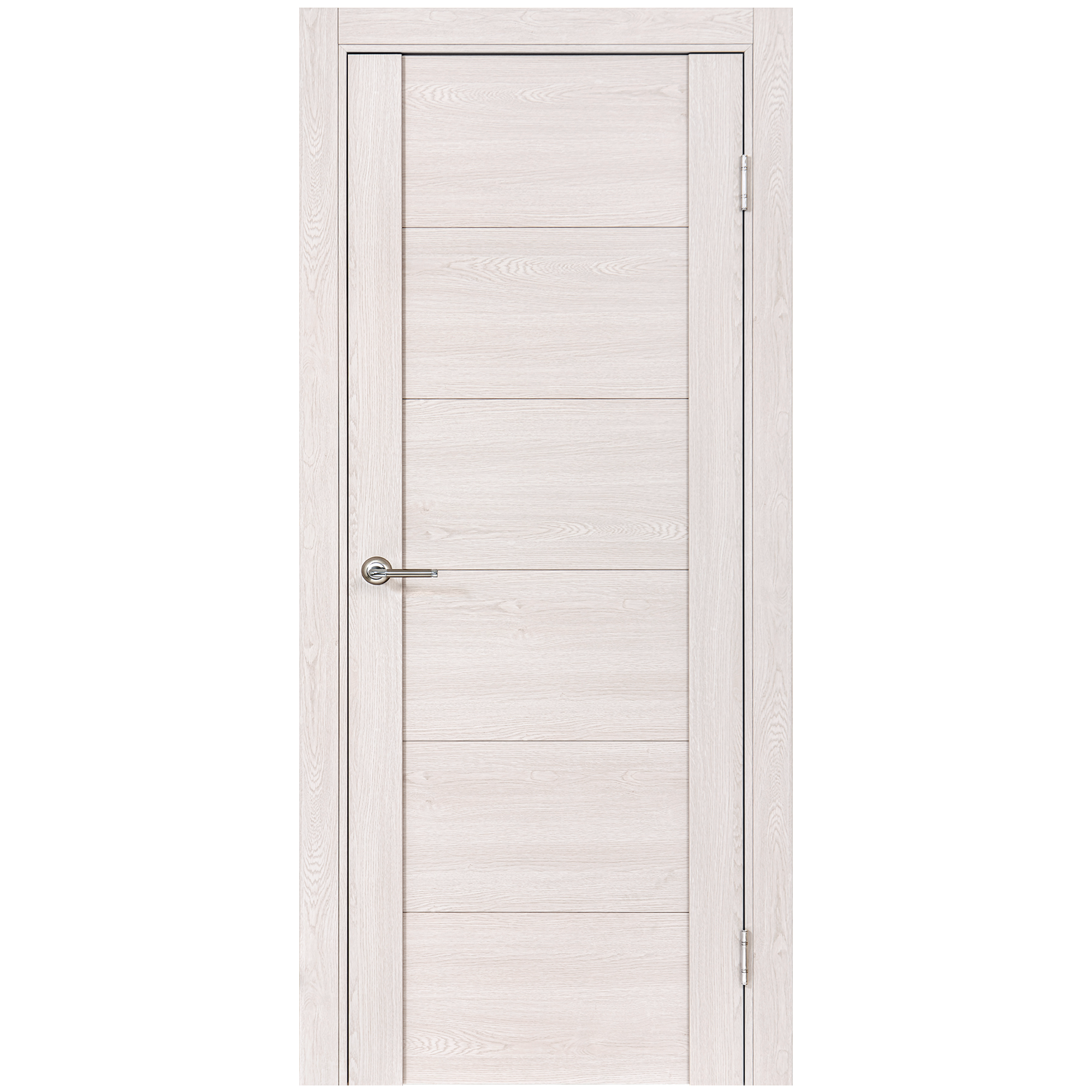 Изображение товара Дверь межкомнатная глухая Тахо 70x200 см ПВХ цвет дуб монреаль с замком и петлями