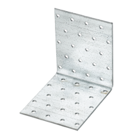 Изображение товара Монтажный угол KUR 100 из оцинкованной стали, 100x80x2,5 мм