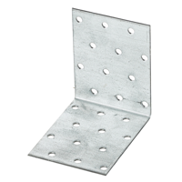 Изображение товара Угол крепежный монтажный сталь оцинкованная 80x60x2.5x80 мм