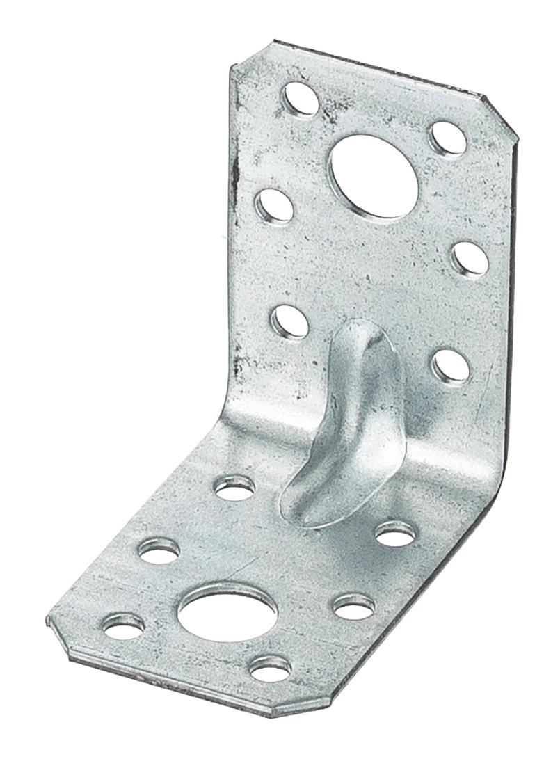 Изображение товара Угол крепежный монтажный усиленный сталь оцинкованная 50x35x2.5x50 мм