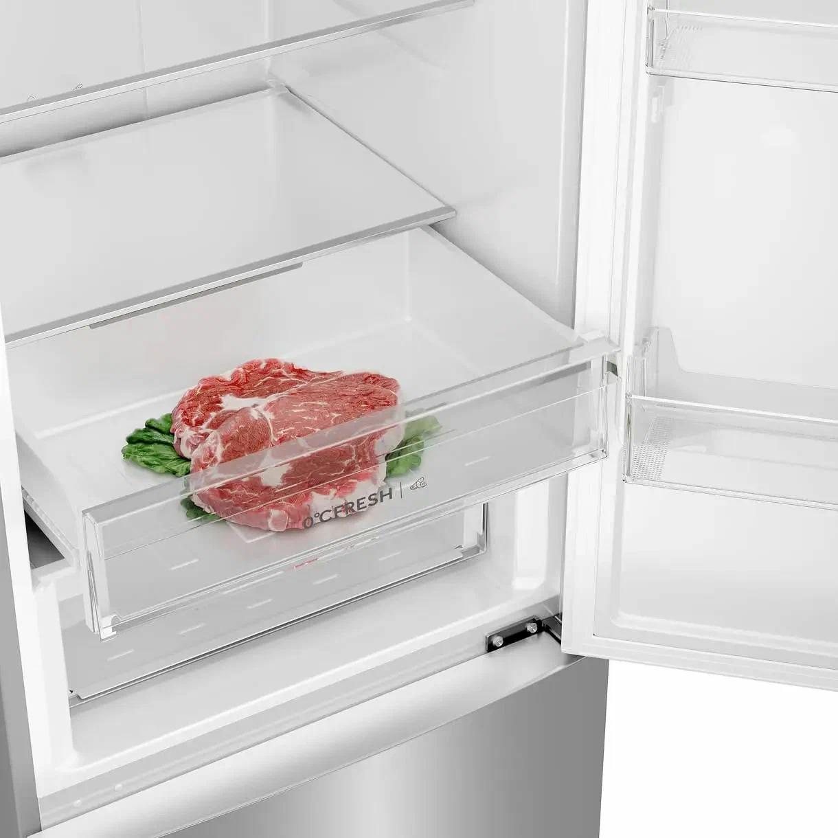 Изображение товара Холодильник Haier CEF538CSG 59.5x180см цвет серый/серебристый