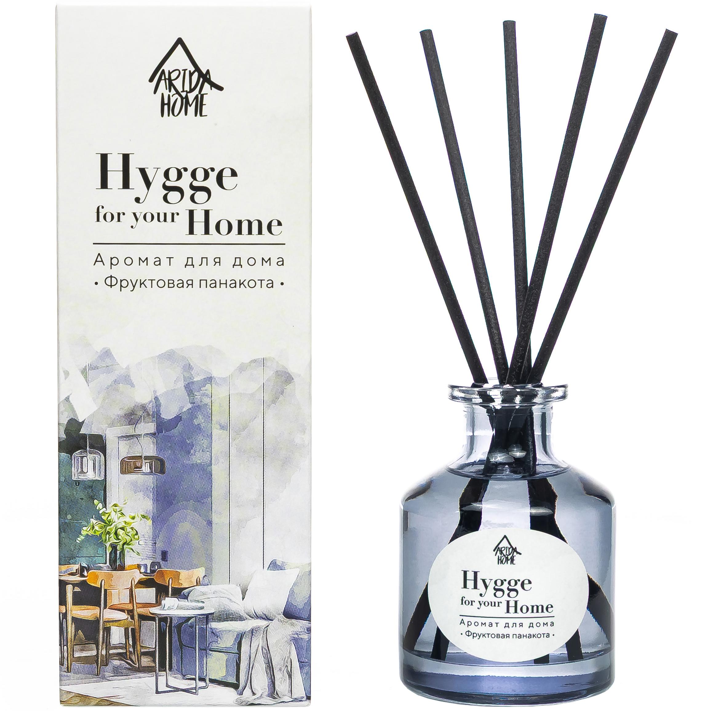 Изображение товара Диффузор Arida Home Hygge Home Фруктовая панакота 50 мл для уютного дома