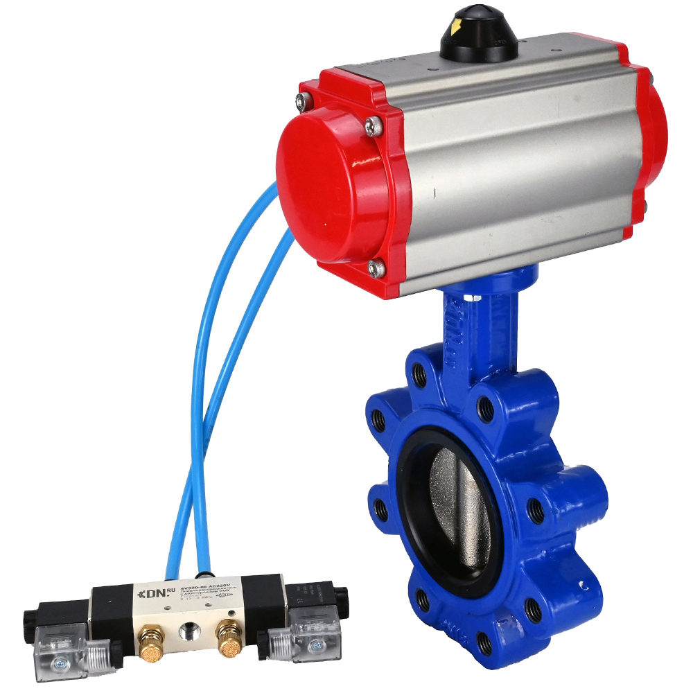 Изображение товара Затвор дисковый поворотный DN.ru D050-50287 DN80 PN16