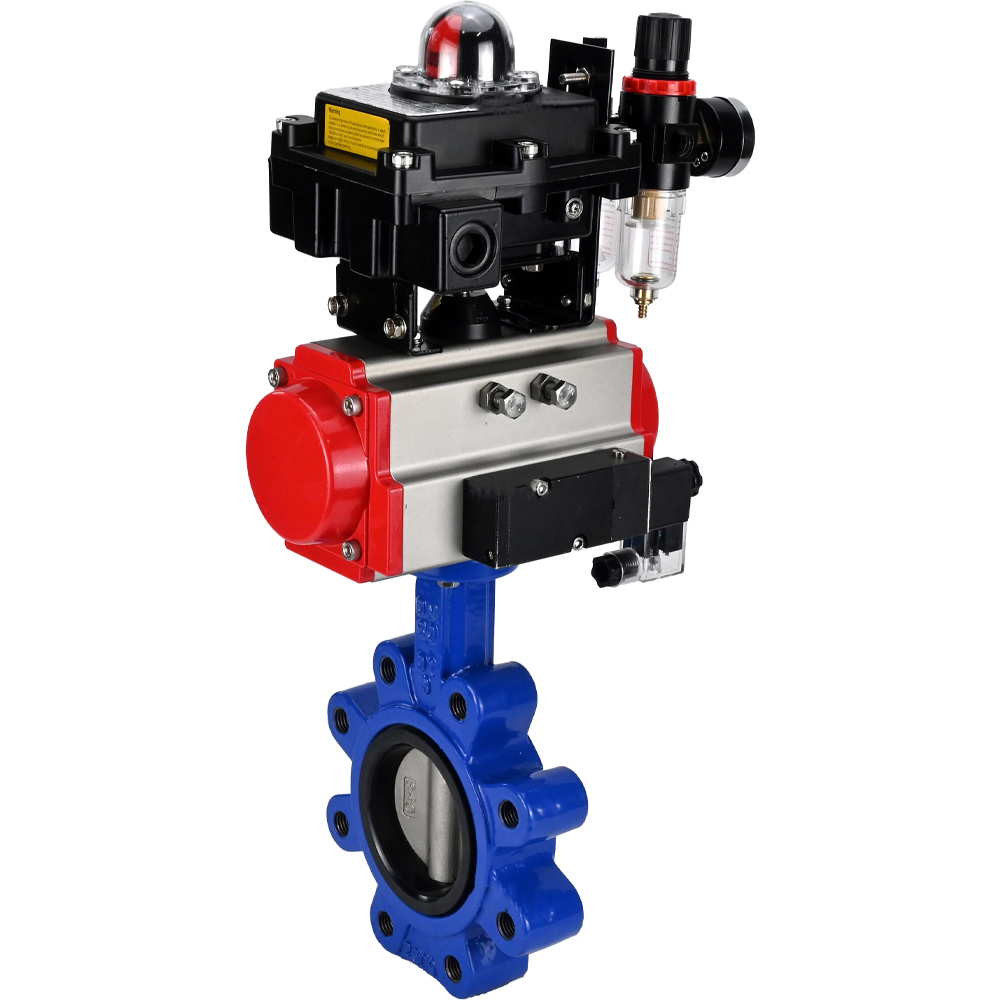 Изображение товара Затвор дисковый поворотный DN.ru D050-52676 DN50 PN16 Изображение товара Затвор дисковый поворотный DN.ru D050-52676 DN50 PN16