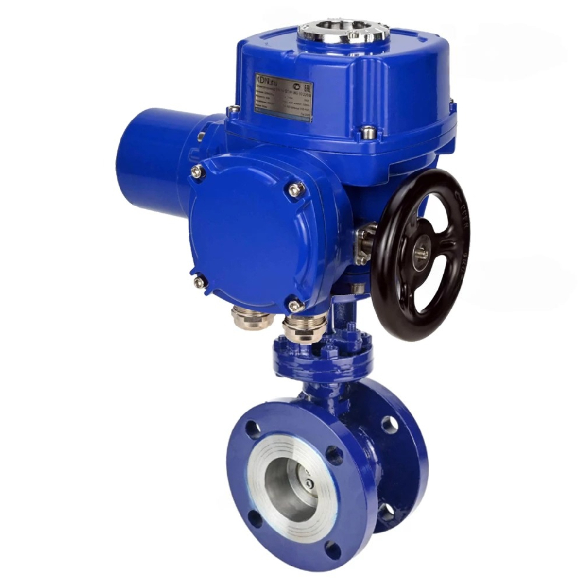 Изображение товара Затвор дисковый поворотный DN125 PN25 с электроприводом 220В Изображение товара Затвор дисковый поворотный DN125 PN25 с электроприводом 220В