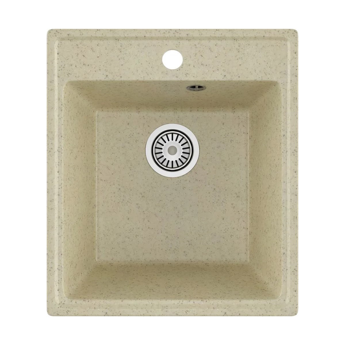 Изображение товара Мойка для кухни врезная Maretti KT425-BE из искусственного камня 48.5x42.5 см