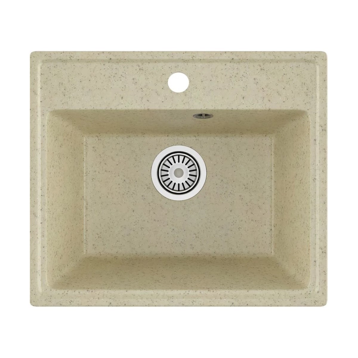 Изображение товара Мойка для кухни Maretti KT490-BE врезная бежевый искусственный камень 42x49 см