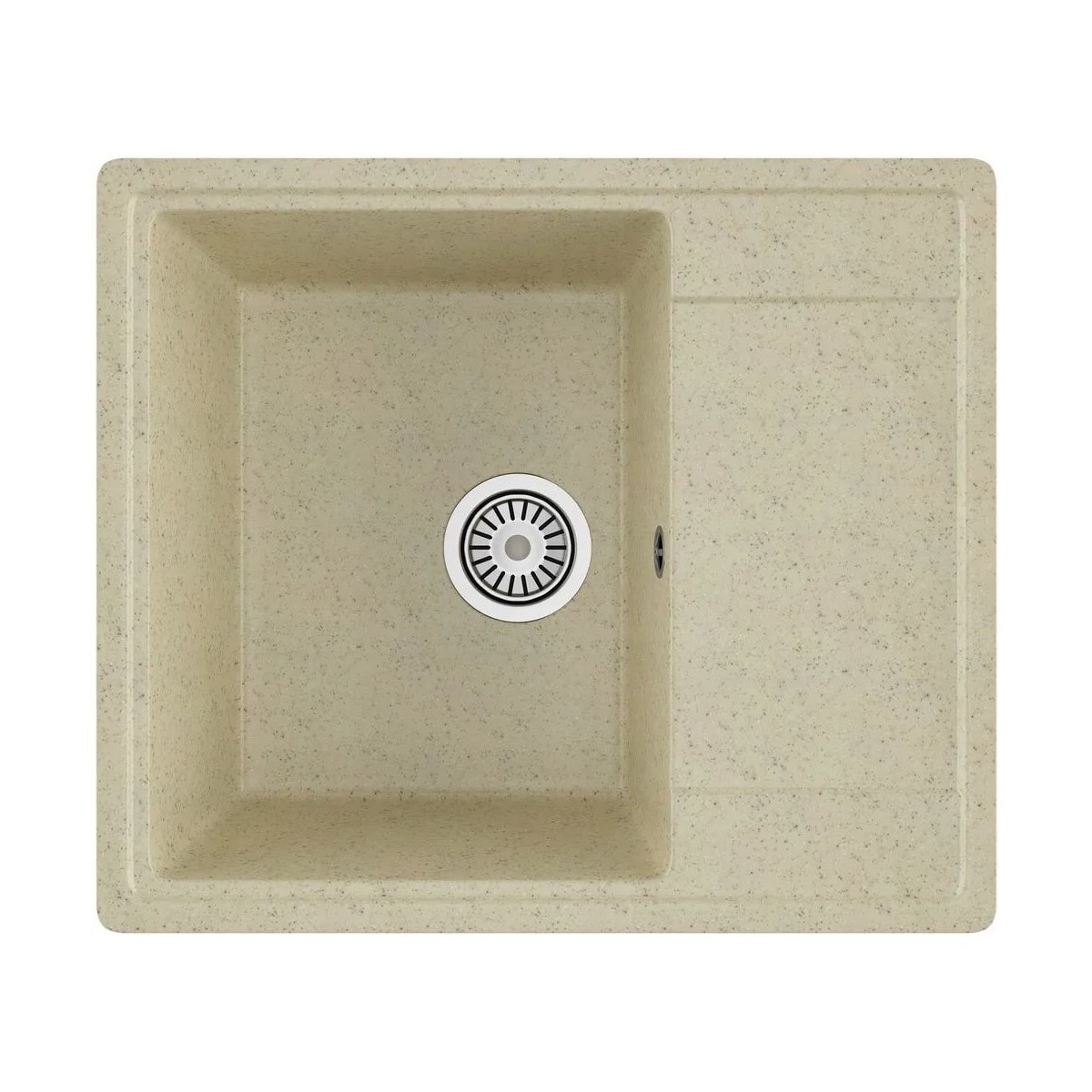 Изображение товара Мойка для кухни врезная Maretti KT575-BE 49.5x57.5 см искусственный камень
