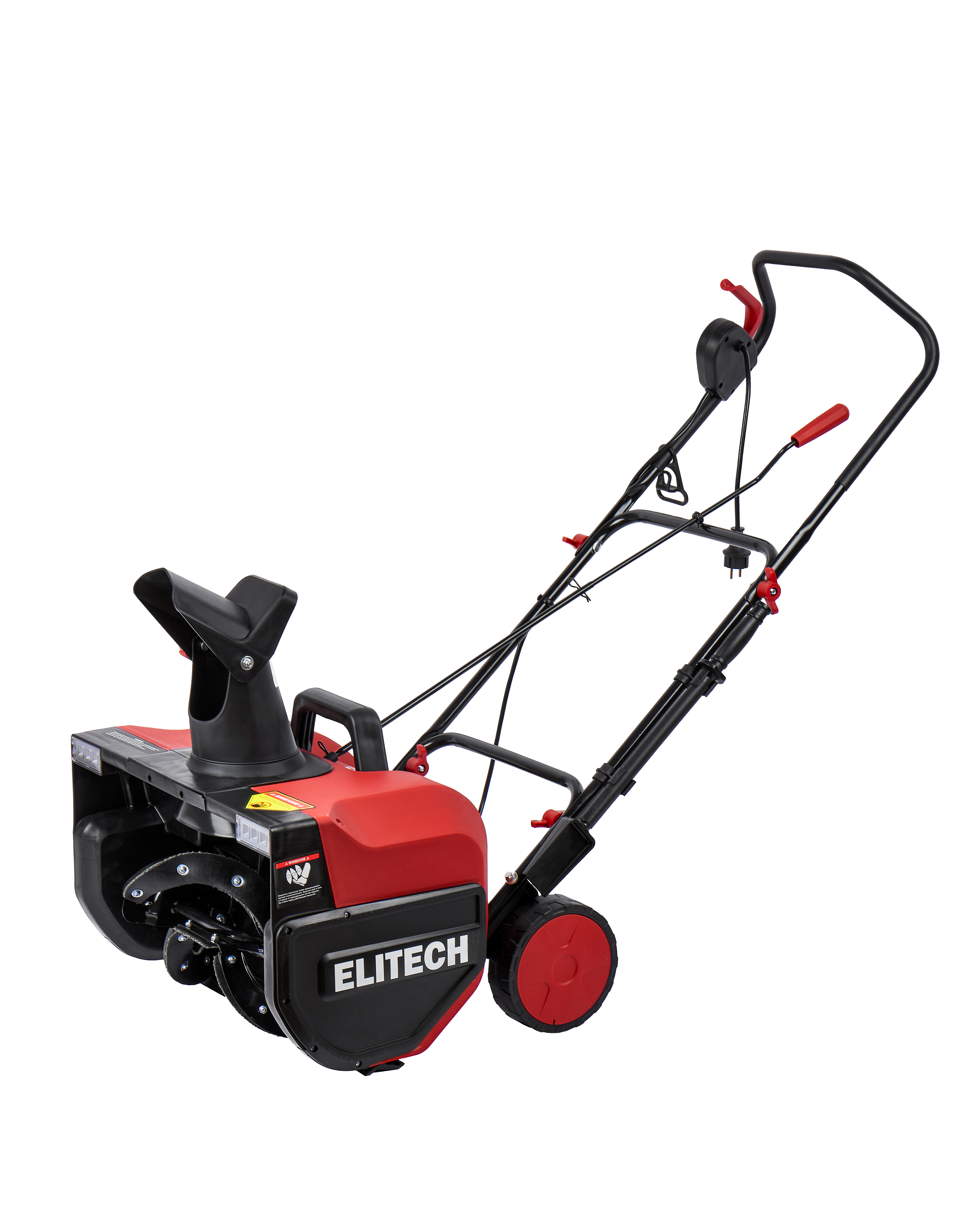 Изображение товара Электрический снегоуборщик Elitech Смэ 2200 2000 Вт, ширина 559 мм, легкий и мощный