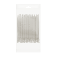 Изображение товара Крепежный хомут 2.5x200 мм нейлон цвет белый 100 шт.