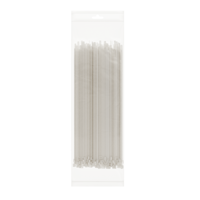 Изображение товара Крепежный хомут 4.8x300 мм нейлон цвет белый 100 шт. Изображение товара Крепежный хомут 4.8x300 мм нейлон цвет белый 100 шт.