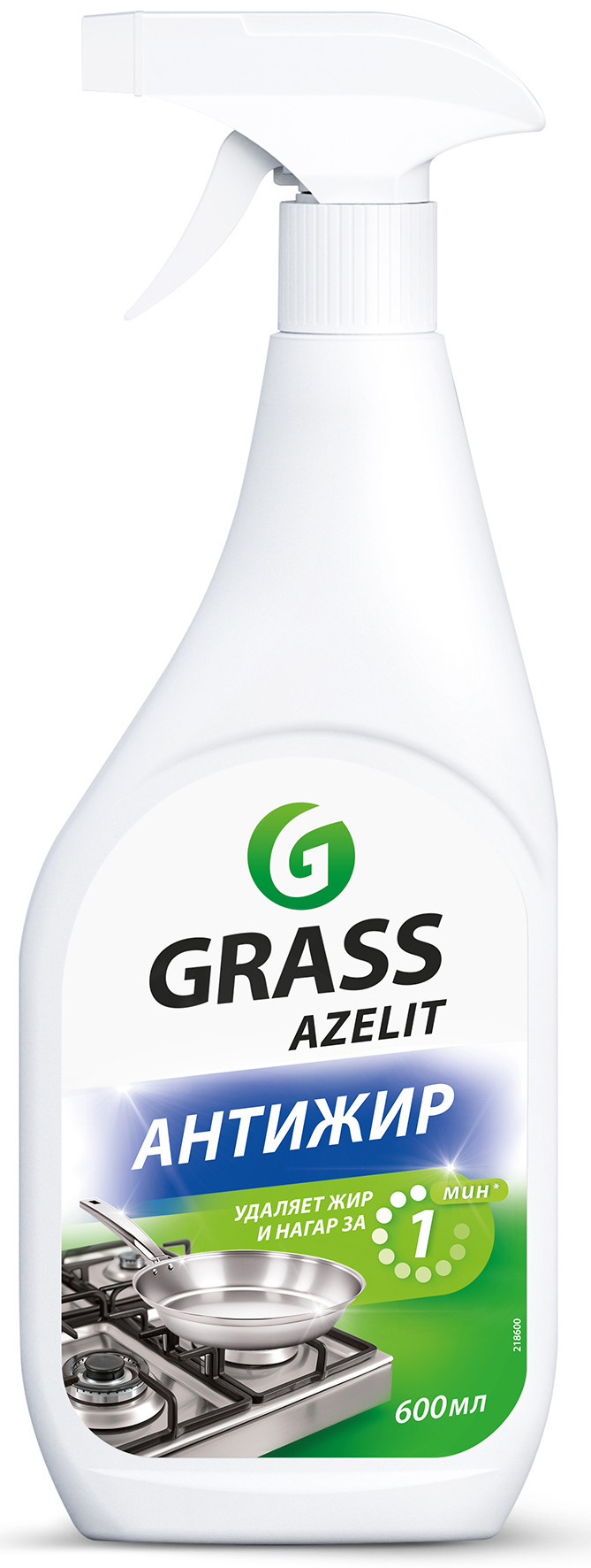 Антижир средство чистящее для кухни Grass Azelit 600 мл - 1
