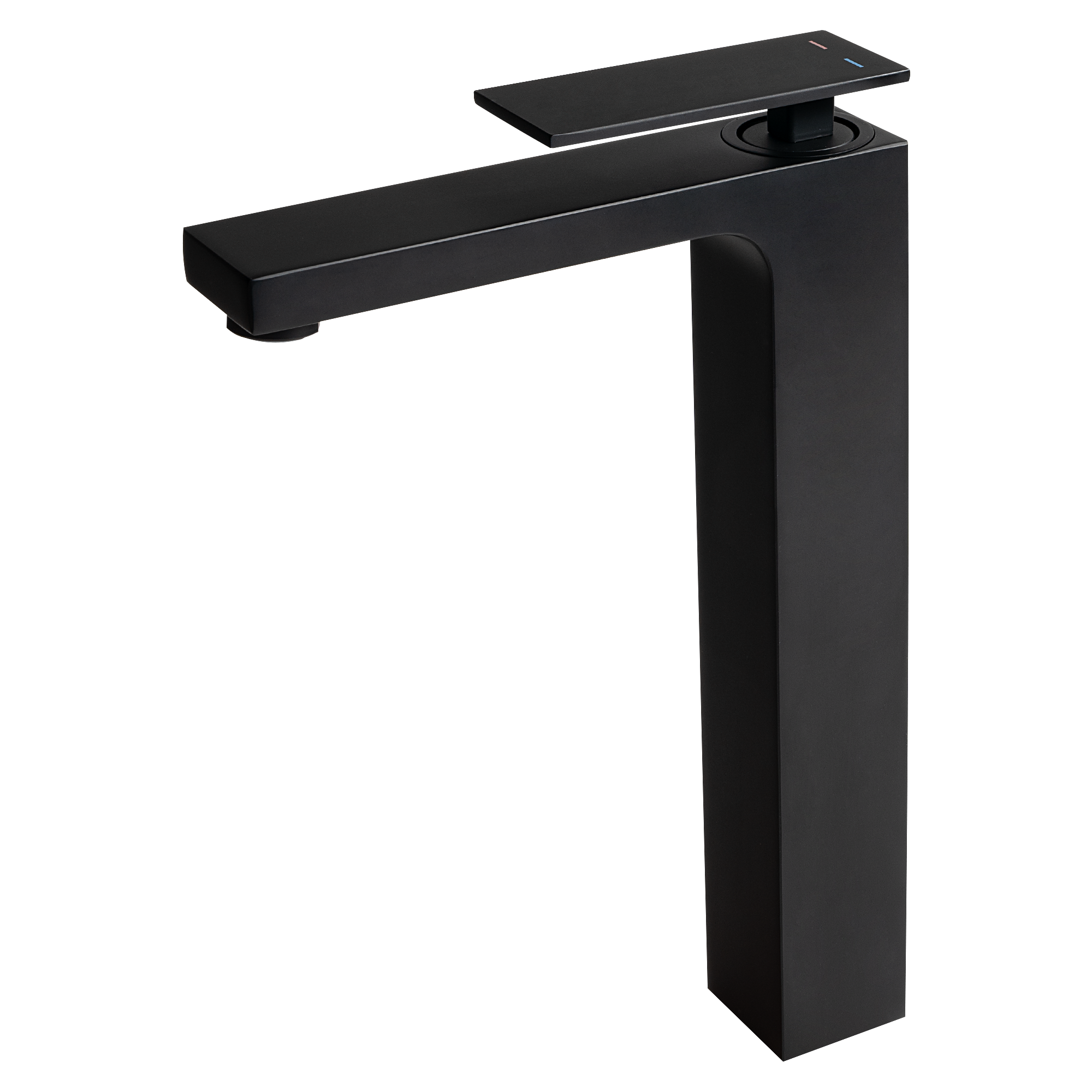 Изображение товара Смеситель для раковины KONSENSA Прато однорычажный на столешницу цвет черный матовый