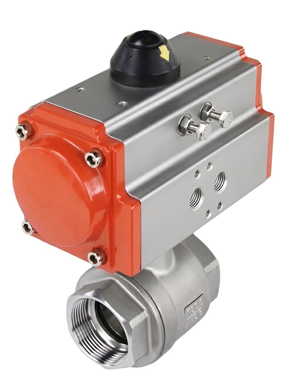 Изображение товара Кран шаровой прямой DN.ru D160-22825 DN10 PN63 3/8 НР нержавеющая сталь