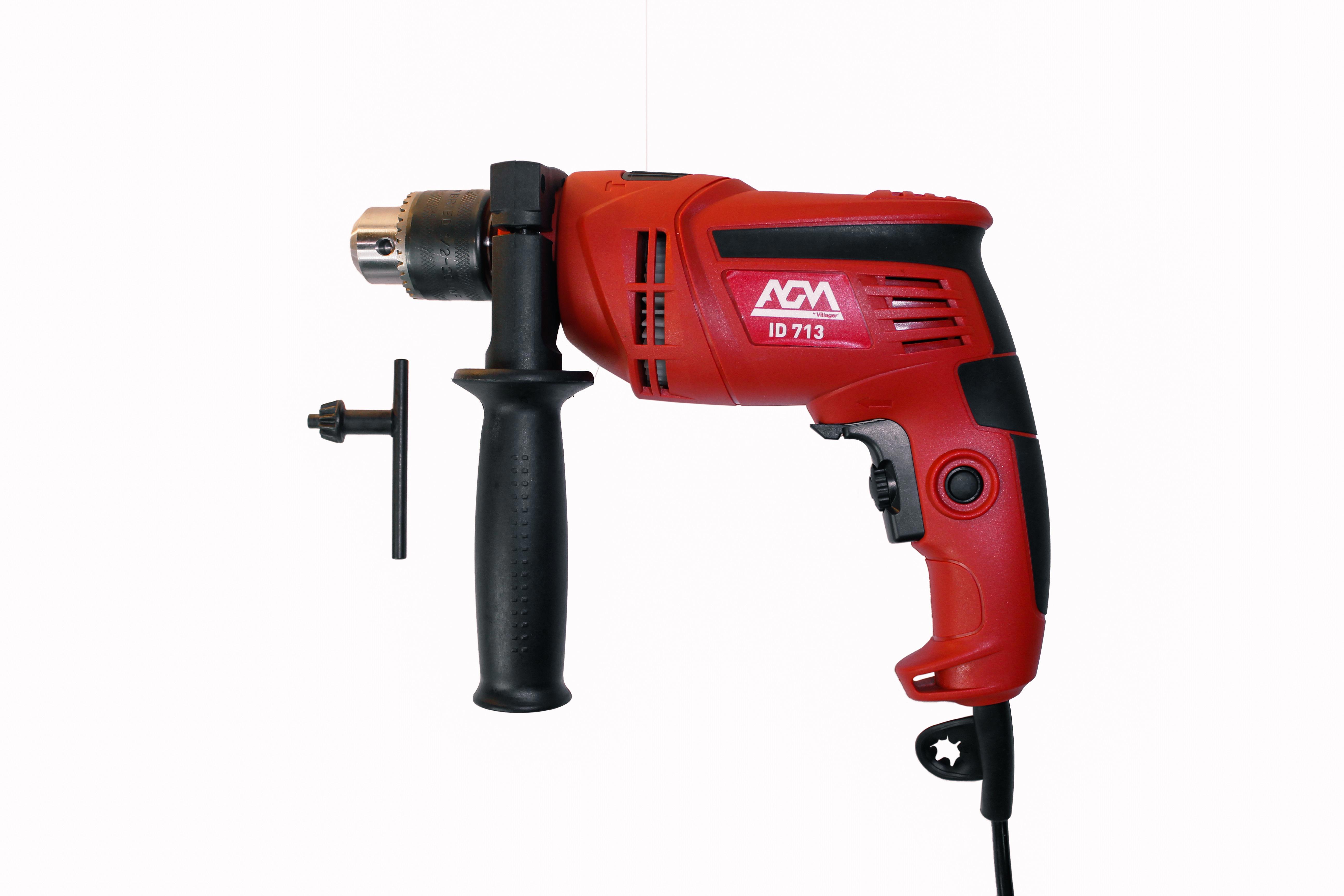 Изображение товара Дрель ударная сетевая Villager AGM ID 713 066153, 710 Вт