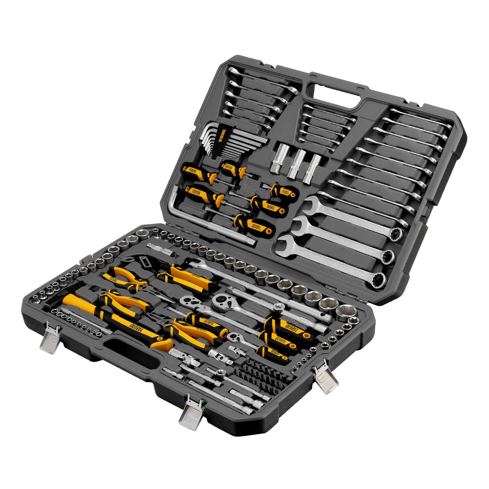 Изображение товара Набор инструментов Denzel 15805, 144 предмета