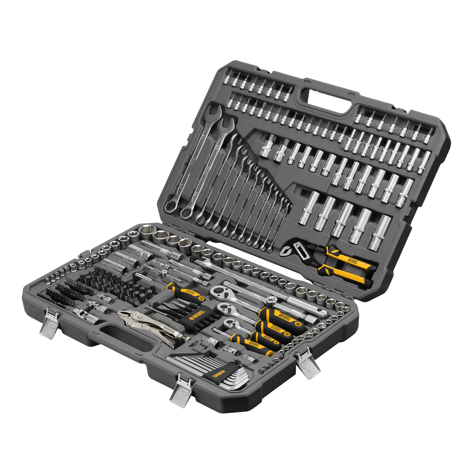 Изображение товара Набор инструментов Denzel 15808, 232 предмета