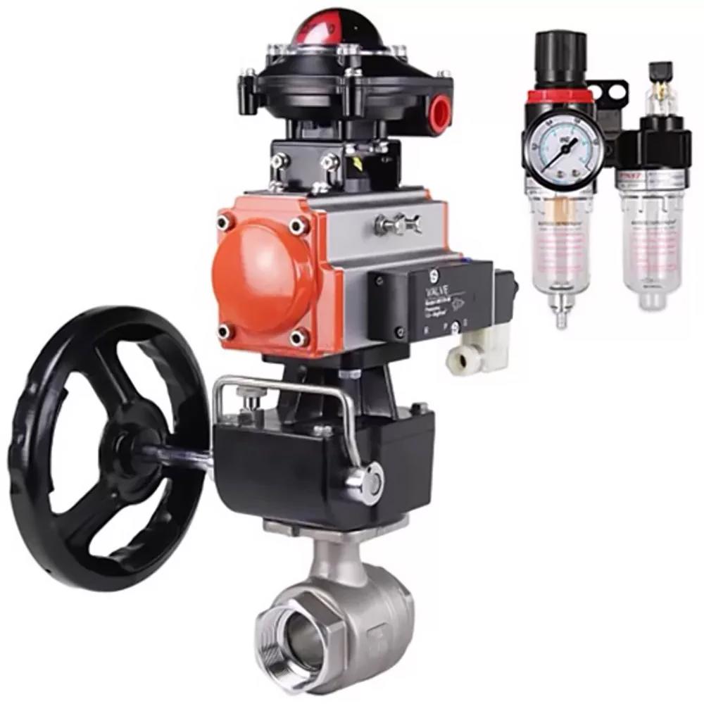 Изображение товара Кран шаровой DN.ru 3/4" DN20 PN63 нерж. сталь