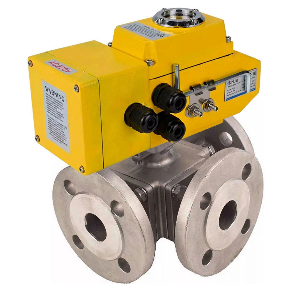 Изображение товара Кран шаровый DN80 DN.RU D160-59489 с электроприводом