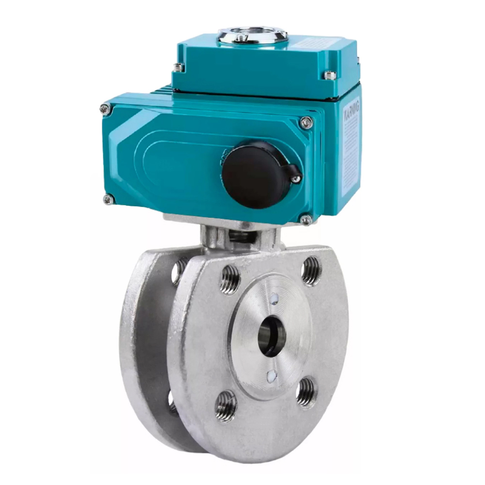 Изображение товара Кран шаровой DN65 PN16 с электроприводом нержавеющая сталь