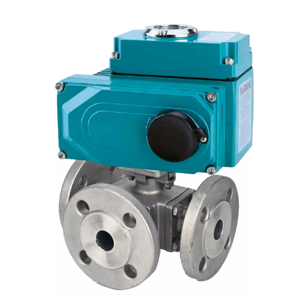 Изображение товара Кран шаровой DN65 PN16 с электроприводом DN.RU