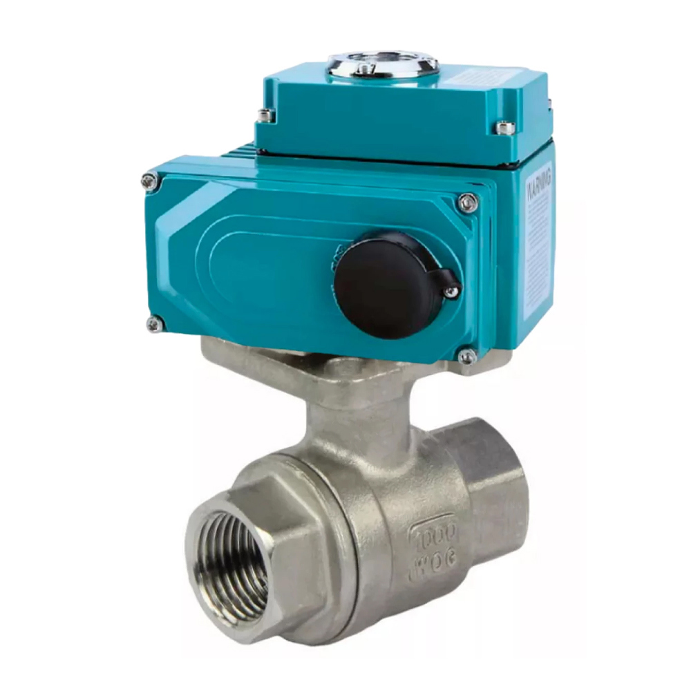 Изображение товара Кран шаровой DN100 PN40 с электроприводом DN.RU