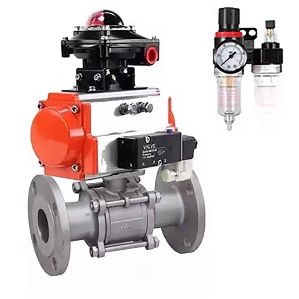 Изображение товара Кран шаровой DN.RU D160-65708 65 мм PN40 нержавеющая сталь