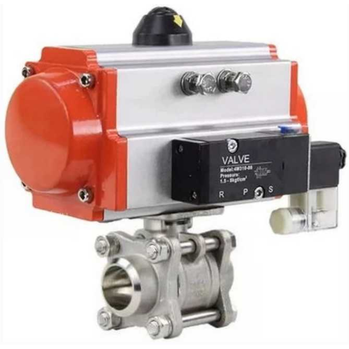 Изображение товара Кран шаровой DN.ru DN32 PN63 без ручки из нержавеющей стали