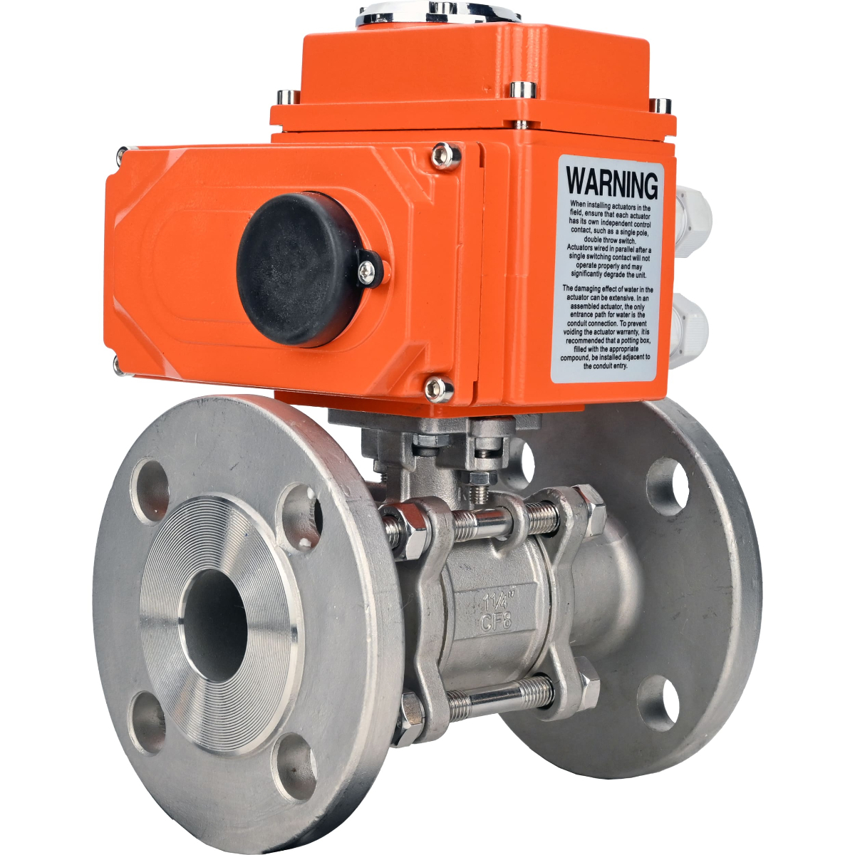 Изображение товара Кран шаровой DN.RU DN40 PN40 с электроприводом