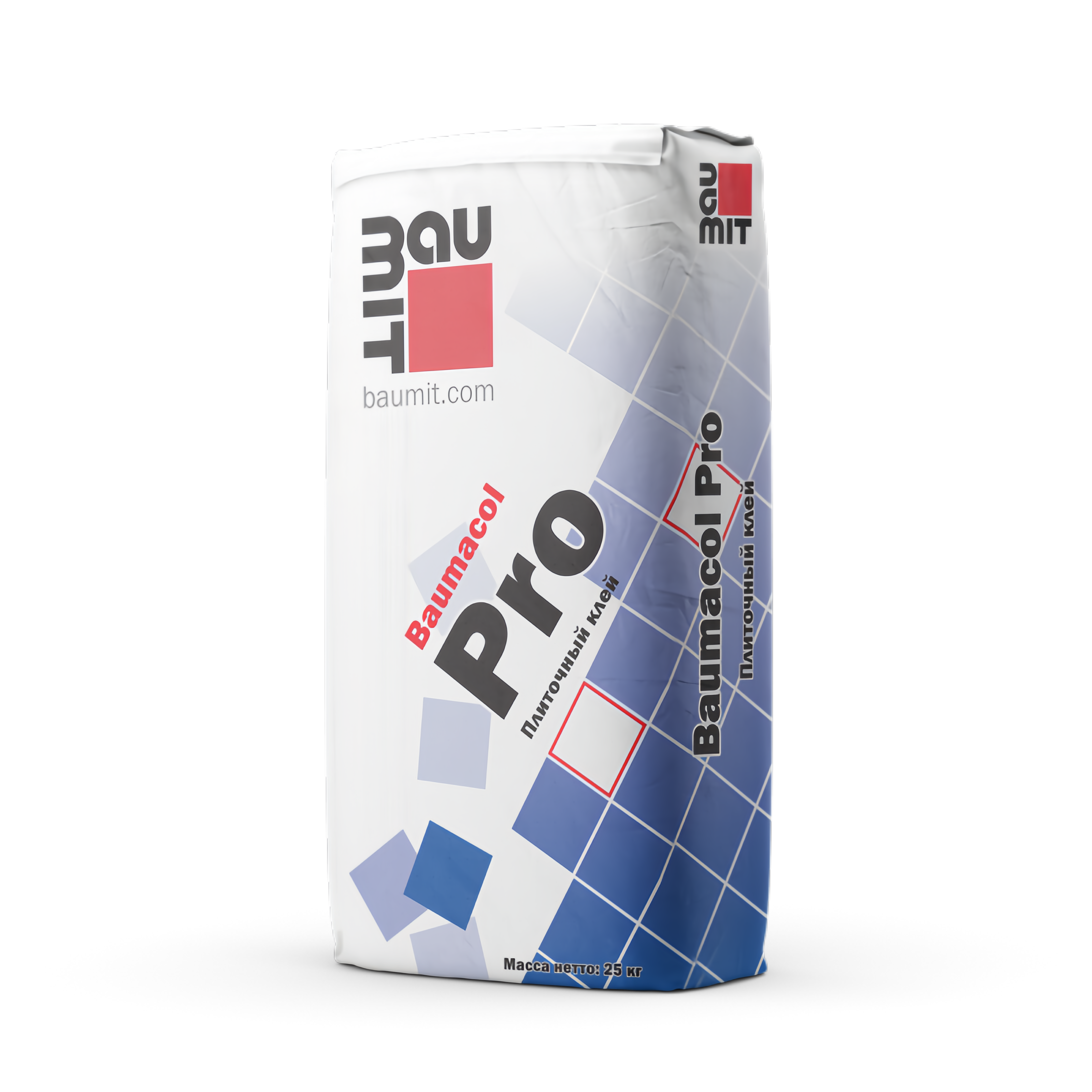 Изображение товара Плиточный клей Baumit Baumacol Pro 25 кг - морозостойкий и влагостойкий