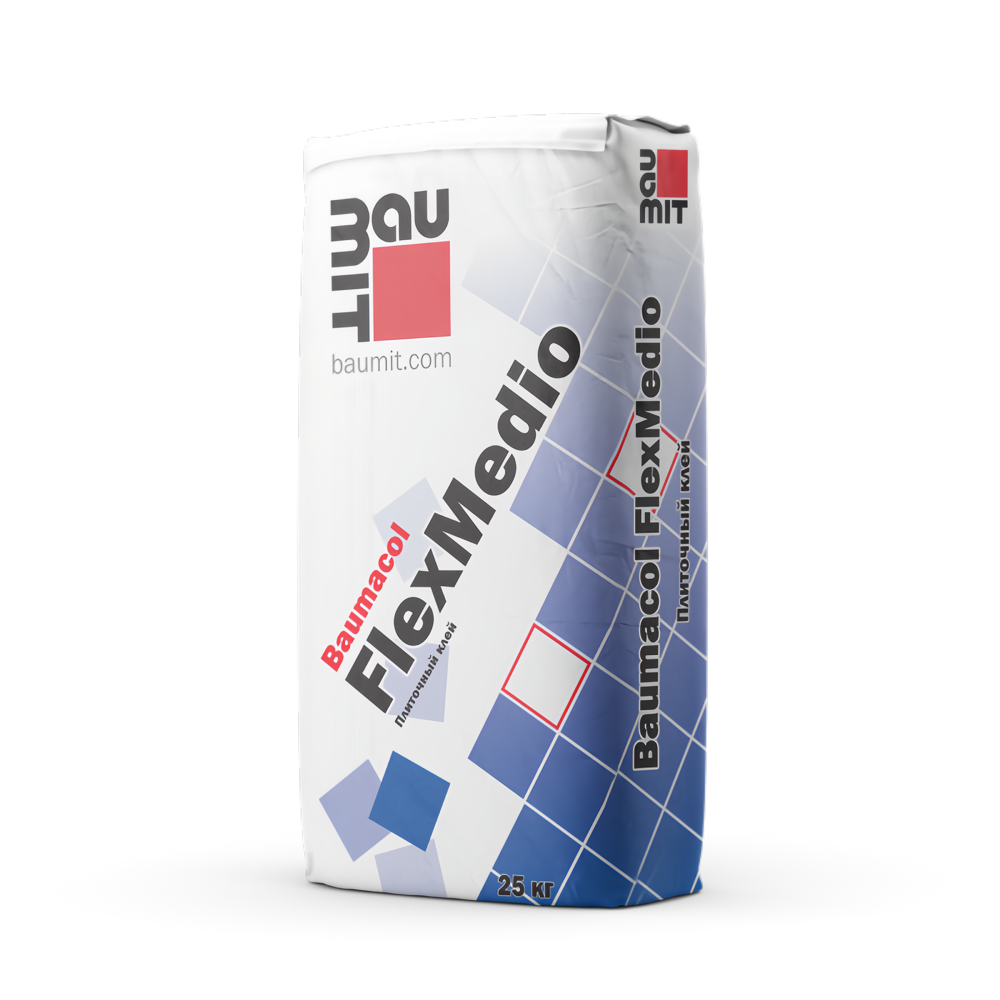 Изображение товара Клей плиточный Baumit Baumacol FlexUni повышенной прочности 25кг