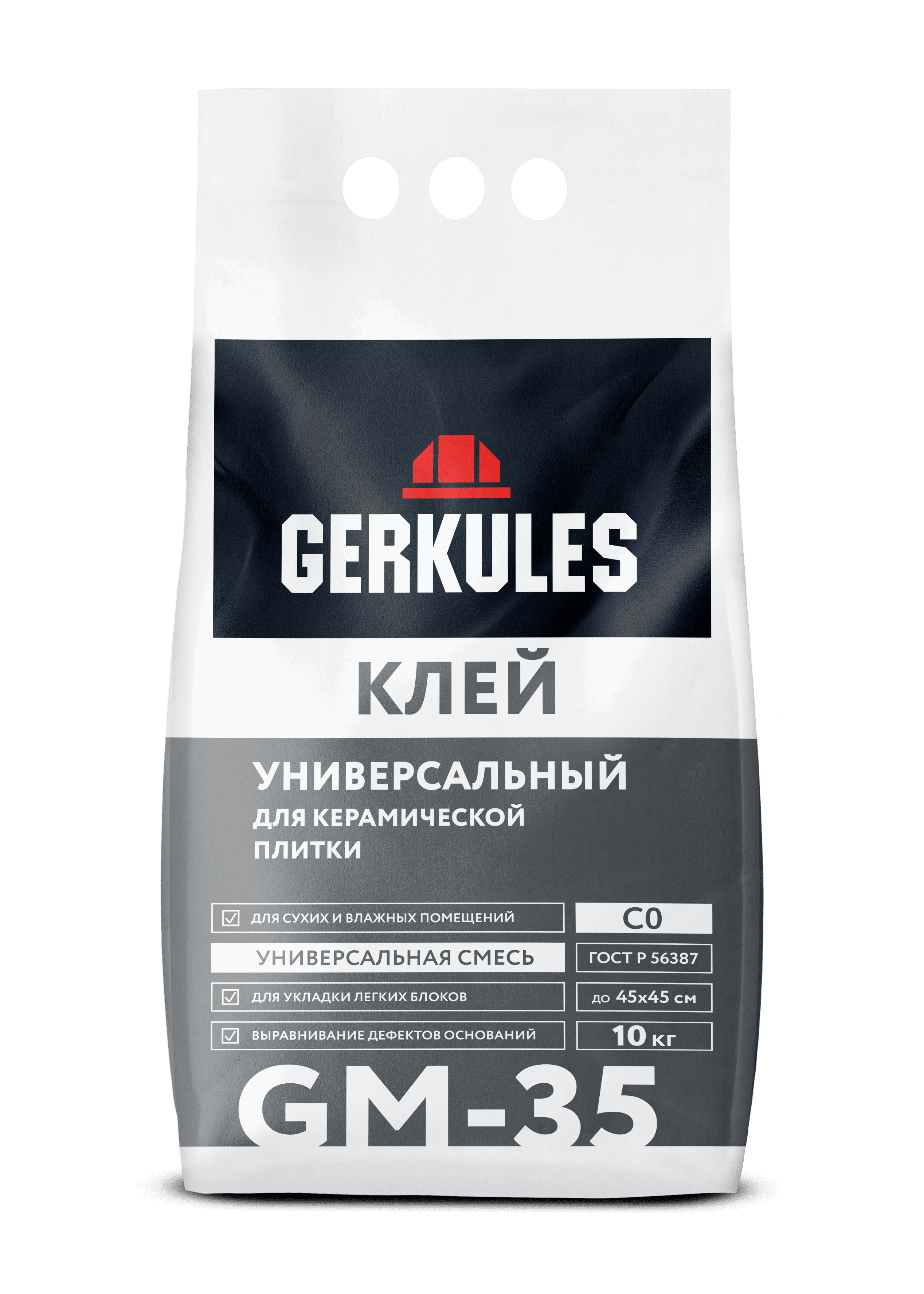 Изображение товара Универсальный клей для плитки Gerkules GM-35 для внутренней облицовки