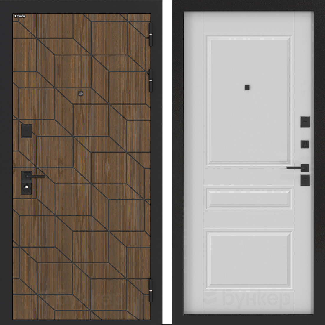 Изображение товара Входная дверь Бункер BN-03 с панелью ФЛ-711