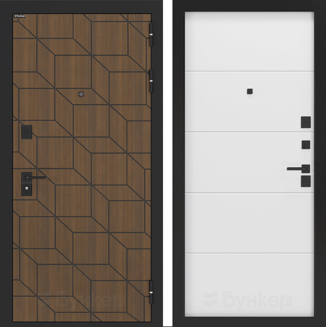 Изображение товара Входная дверь Бункер BN-03 с панелью ФЛ-649