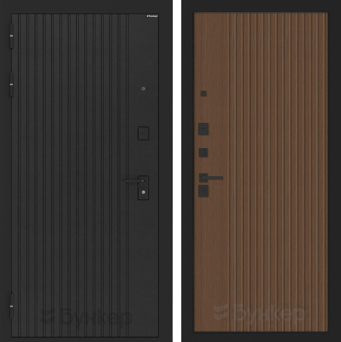 Изображение товара Входная дверь ДВЕРИ БУНКЕР BN-06 с панелью Хомс