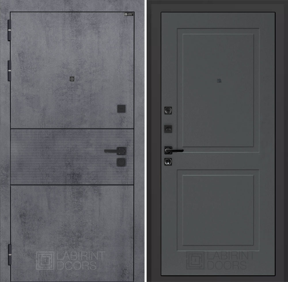 Изображение товара Входная дверь ДВЕРИ ЛАБИРИНТ Инфинити П11 Левый 205x88 см