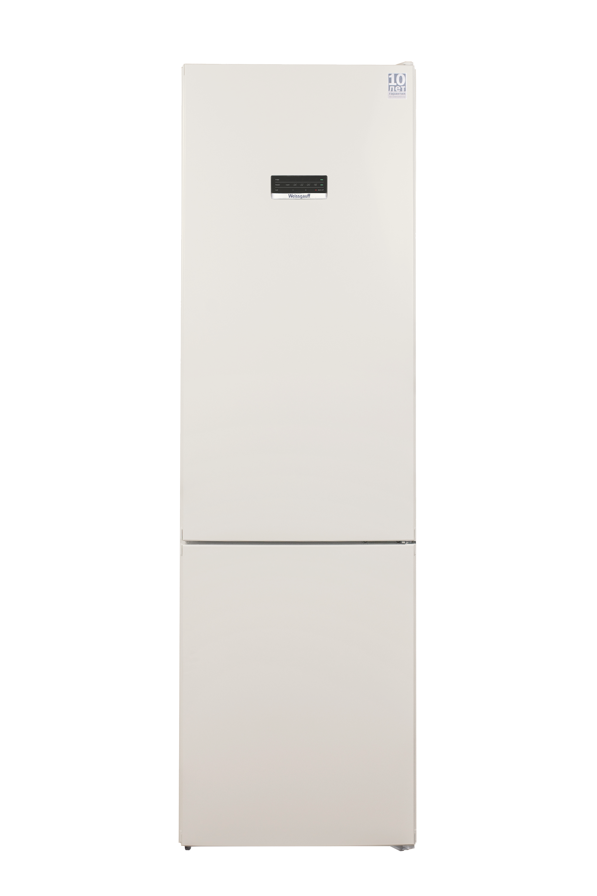 Изображение товара Отдельностоящий холодильник с инвертором Weissgauff WRK 2010 D Inverter NoFrost Beige