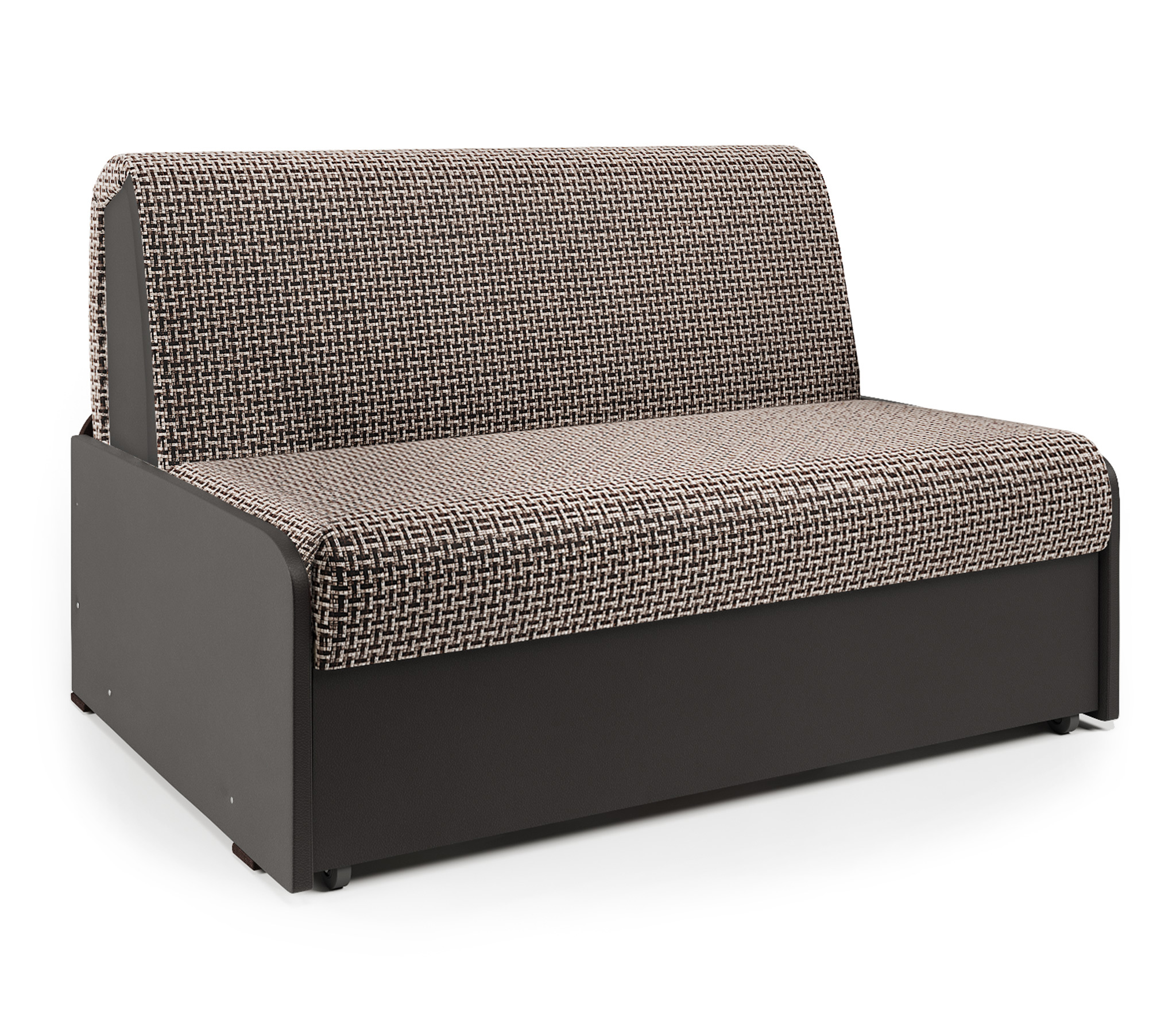 Изображение товара Диван раскладной Гамма Коломбо с механизмом Аккордеон, коричневый