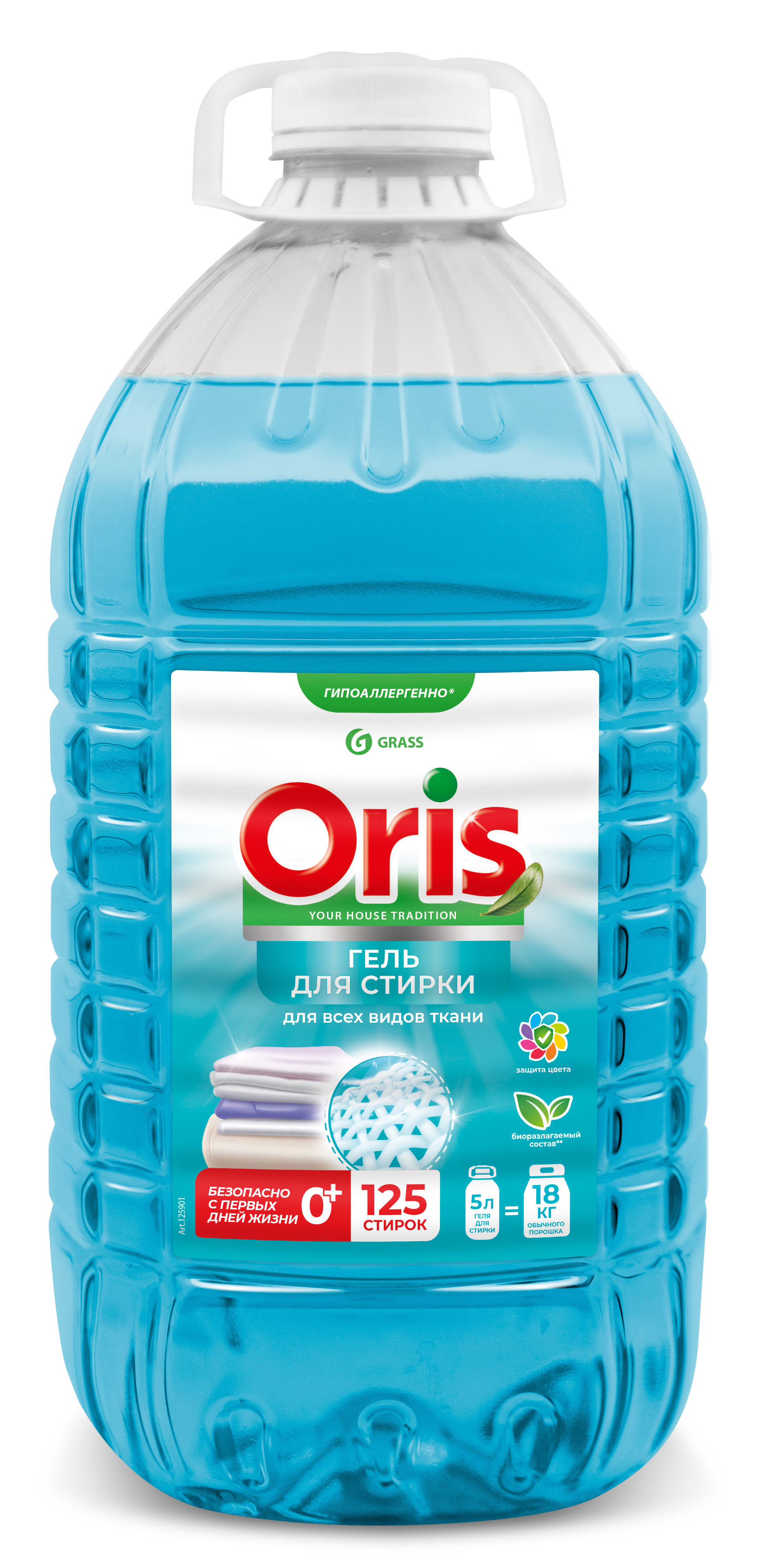 Гель для стирки Grass Oris 5 л