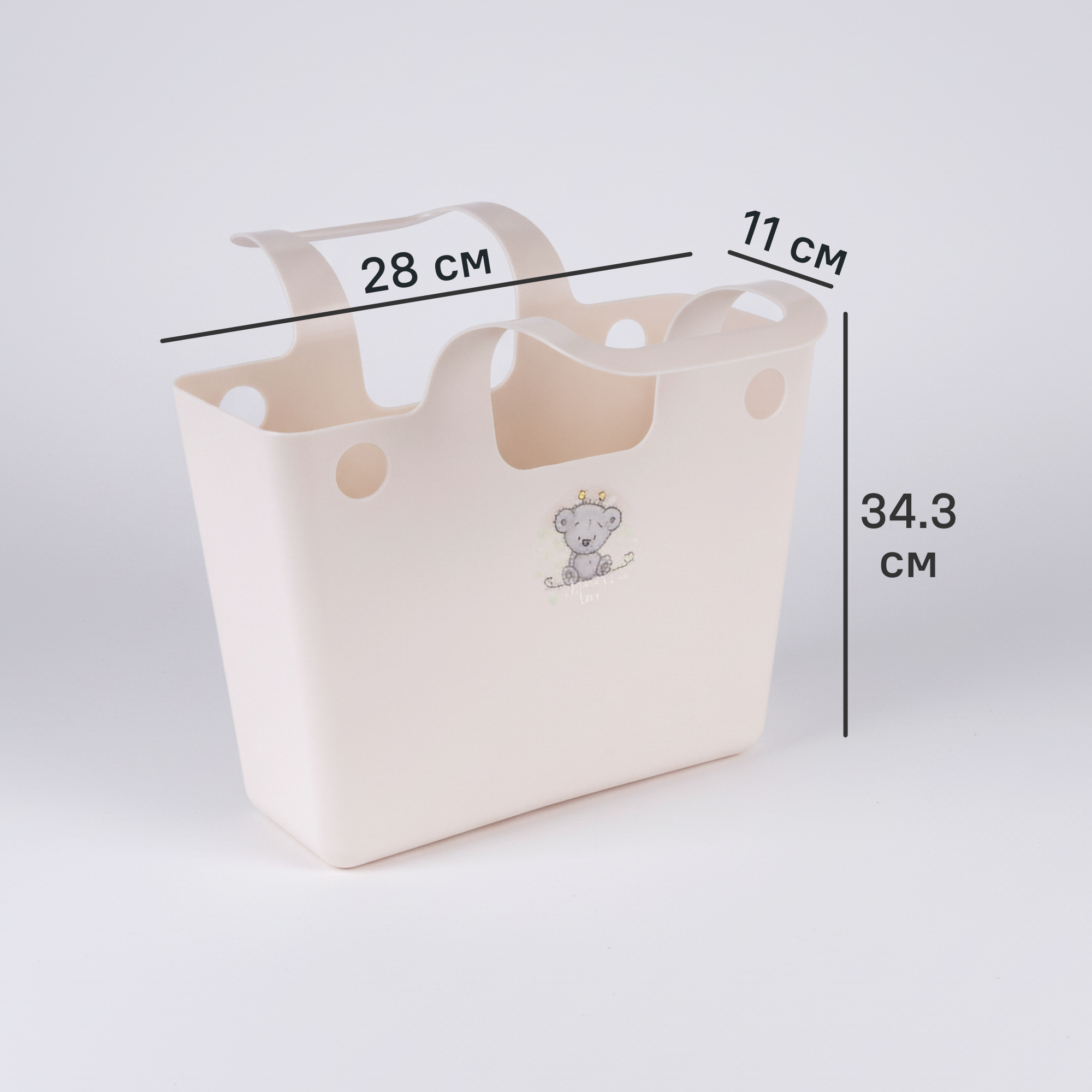 Изображение товара Сумка Berossi Mommy Love 11.06x34.36x28.0 см пластик платина