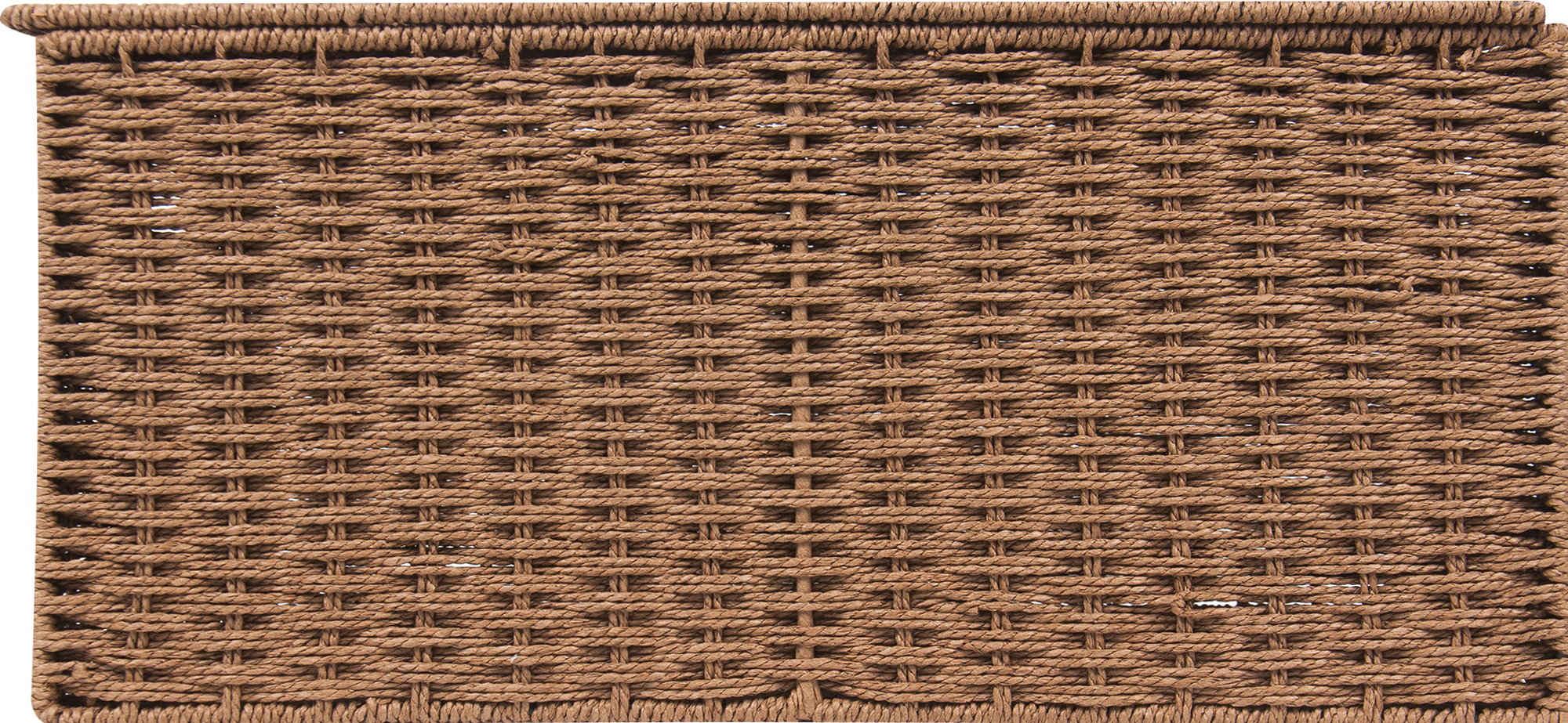 Корзина для хранения 45x21x33 см бумажный шпагат цвет коричневый - 5