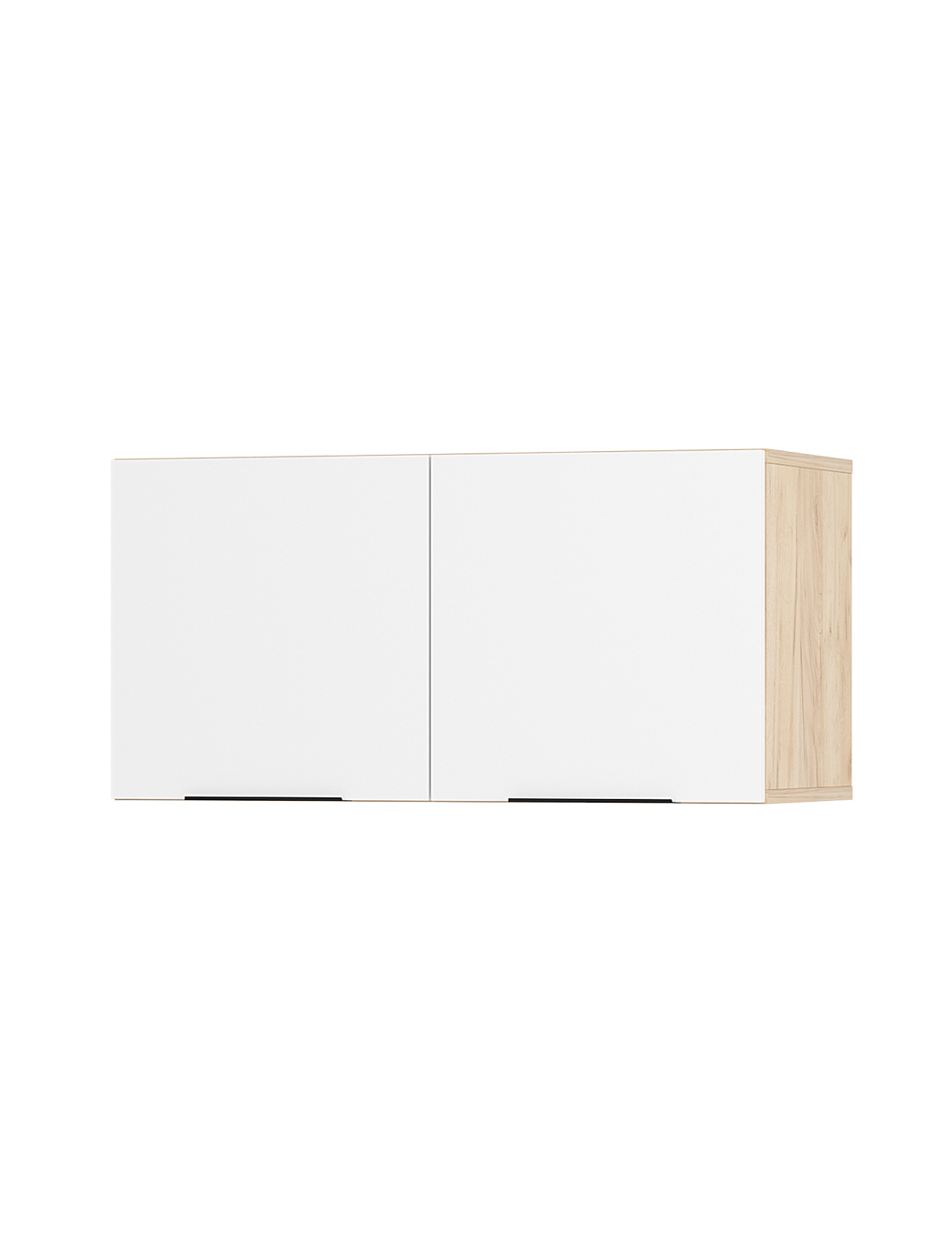 Изображение товара Шкаф навесной Bts Сандра с 2 дверями 80.2x40x35 см ЛДСП цвет крафт/белый