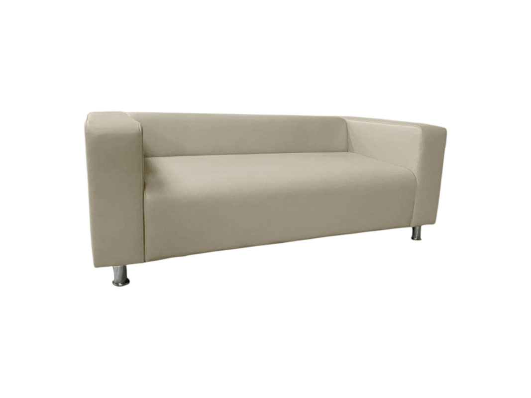 Изображение товара Диван прямой Мебель Никс Офис 2 эко-кожа бежевый 178x65x83 см