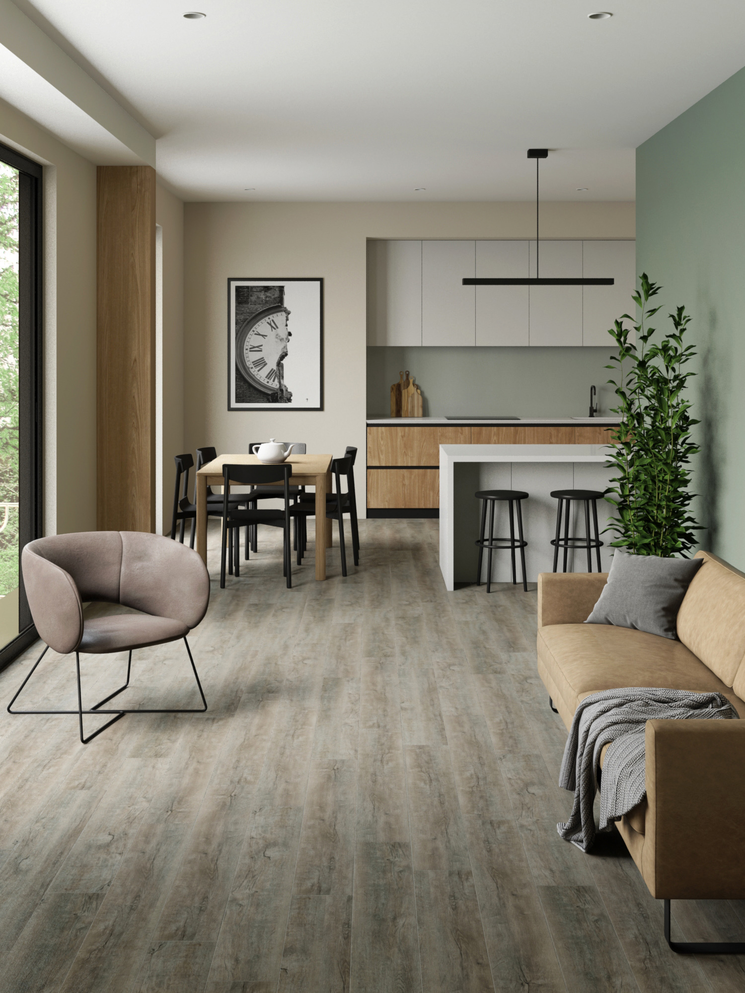 Изображение товара SPC плитка STEPTON Essence 2019-5 Палуба Дуб Ампир