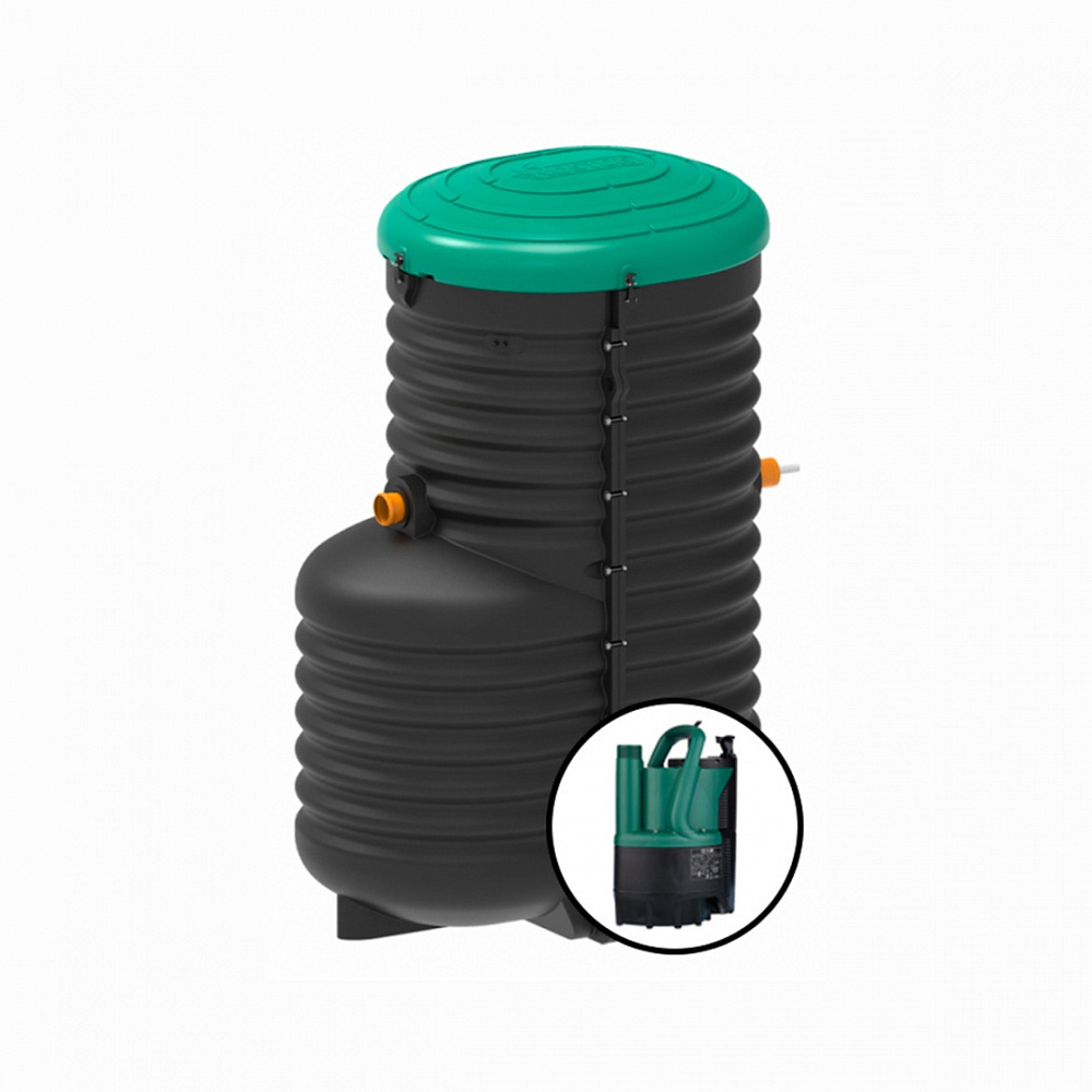 Изображение товара Станция биологической очистки Rostok Aero 7 Pro 2600л 1200л/сутки