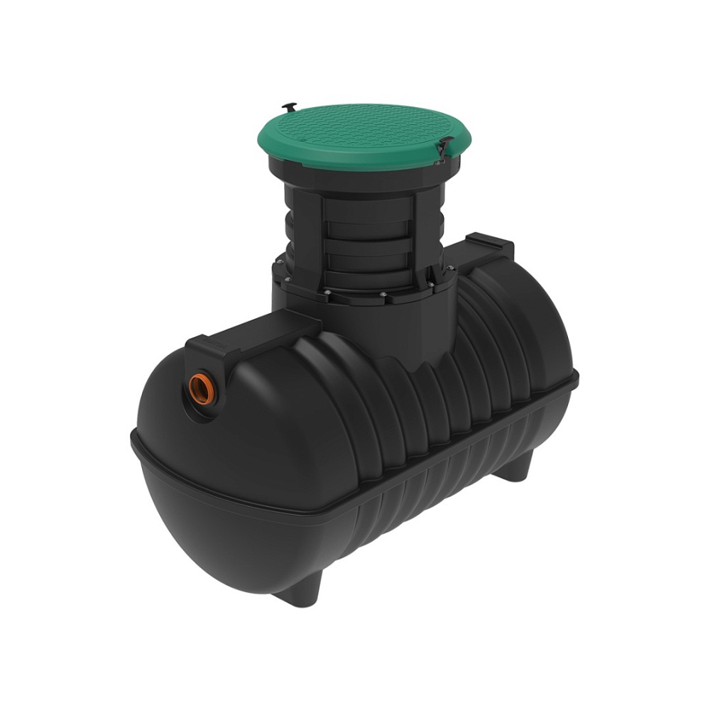 Изображение товара Энергонезависимый септик ROSTOK Ground 4 1800л для 3-4 человек без электричества