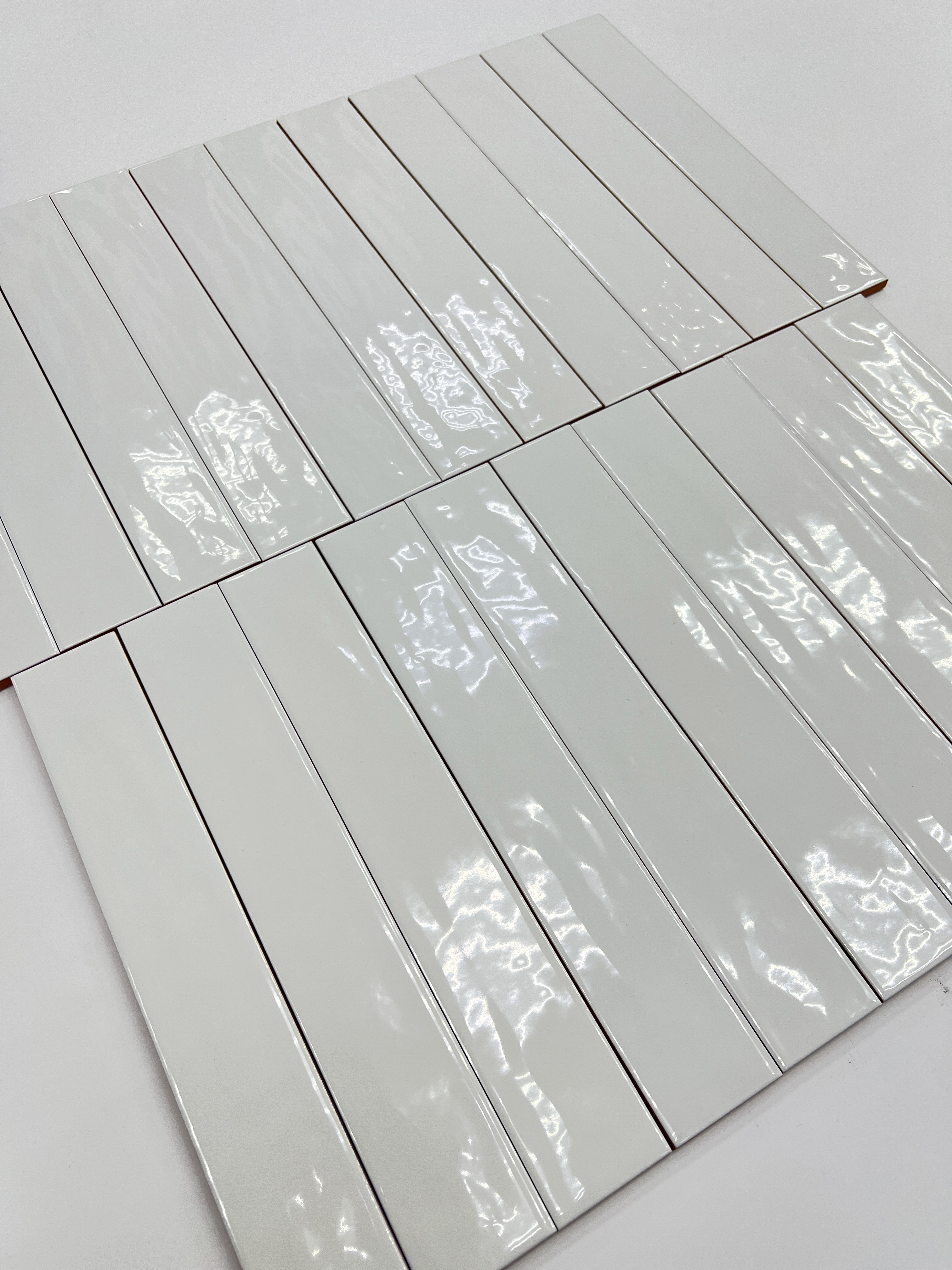 Изображение товара MAINZU Sidney Shell 5x30 настенная плитка Белый глянцевый 5x30 Изображение товара MAINZU Sidney Shell 5x30 настенная плитка Белый глянцевый 5x30